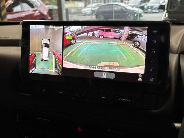 エクストレイル １．５　Ｇ　ｅ－４ＯＲＣＥ　４ＷＤ　※雹害車　プロパイロット　アラウンドビュ　本革Ｓ　パークアシスト　ＬＥＤヘッドランプ　ナビＴＶ　スマートキー　レーダークルーズ　ＬＫＡ　キーフリー　ＥＴＣ　アルミホイール　メモリーナビ　バックカメラ　サイドカメラ　オートエアコン　ＰＳ　エアＢ（8枚目）