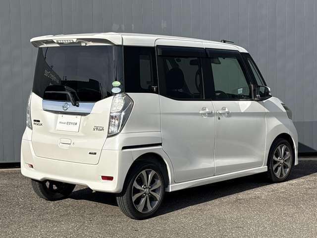 デイズルークス ６６０　ハイウェイスターＸ　Ｇパッケージ　ＥＴＣ装備　衝突軽減ブレーキ　ナビＴＶ　アラウンドモニター　１オーナー　アイストップ　フルオートエアコン　Ｓキー　バックカメラ　点検記録簿　ワンセグ　Ｗエアバック　キーレス　メモリナビ　アルミホイール（3枚目）