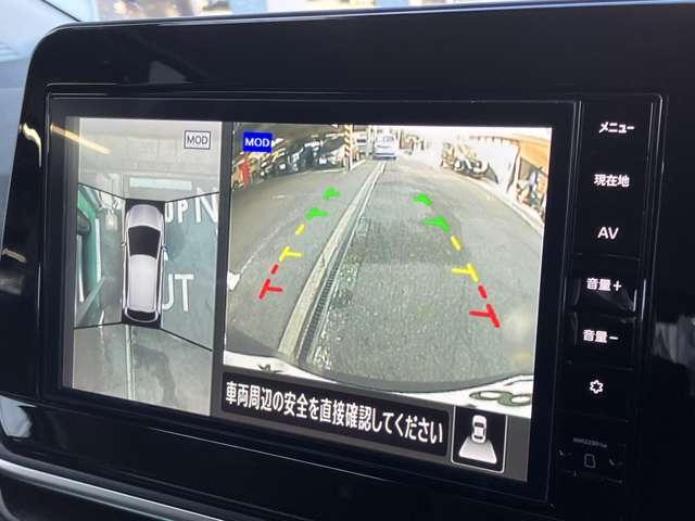 ノート 1.2 X 純正ナビ 全周囲カメラ リアカメラ 衝突被害軽減ブレ-キ 全方位カメラ ETC付 LEDヘッドライト レーンアシスト インテリジェントキー ワンオーナー ドラレコ ワンセグTV TVナビ サイドカーテンエアバック 試乗車UP(8枚目)