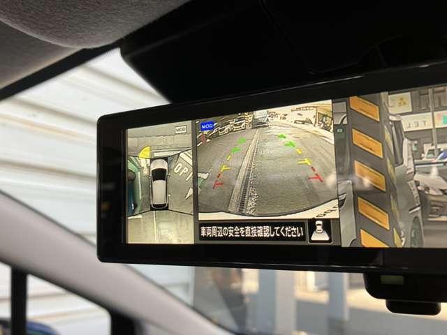 ノート １．２　Ｘ　※雹害車　全周囲カメラ　スマートミラー　衝突被害軽減ブレ－キ　ＬＥＤヘッドライト　レーンアシスト　インテリジェントキー　サイドカーテンエアバック　パワーウィンドウ　オートエアコン　キーレス　ＡＢＳ　運転席エアバッグ　パワーステアリング（8枚目）