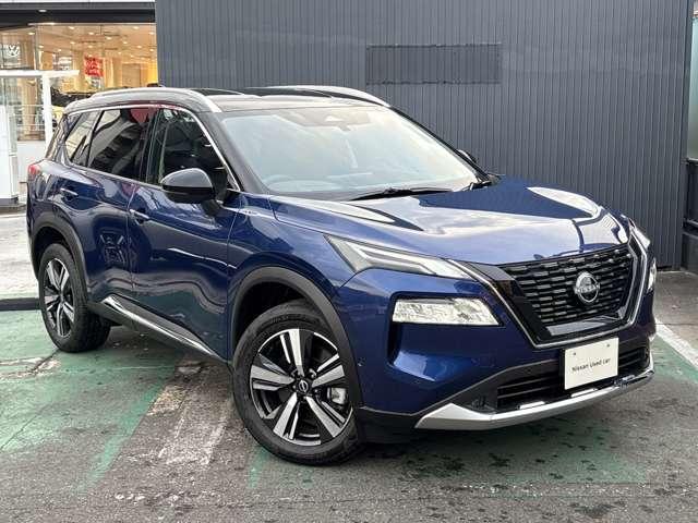 エクストレイル 1.5 G e-4ORCE 4WD ※雹害車 プロパイロット 全周囲カメラ LEDヘッドランプ ナビTV スマートキー レーダークルーズ LKA キーフリー ETC 4WD アルミホイール メモリーナビ バックカメラ サイドカメラ オートエアコン PS エアB PW アラモニ(18枚目)