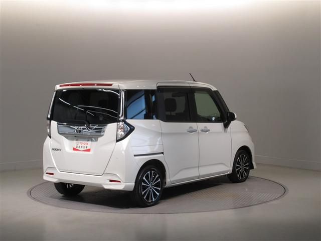 ルーミー カスタムG-T 衝突被害軽減システム メモリーナビ フルセグ バックカメラ ETC CD ミュージックプレイヤー接続可 DVD再生 オートクルーズコントロール LEDヘッドランプ 両側電動スライド スマートキー(6枚目)