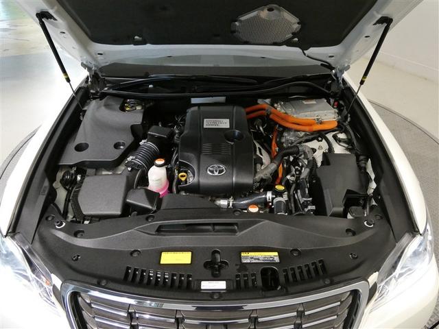 クラウンハイブリッド ロイヤルサルーン　ＨＤＤナビ　フルセグ　バックカメラ　ＥＴＣ　ＣＤ　ミュージックプレイヤー接続可　ＤＶＤ再生　電動シート　オートクルーズコントロール　ＨＩＤヘッドライト　スマートキー　キーレス　ハイブリッド（12枚目）