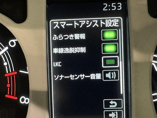 ムーヴキャンバス ストライプスＧ　衝突被害軽減システム　ＬＥＤヘッドランプ　両側電動スライド　スマートキー　キーレス　アイドリングストップ（16枚目）