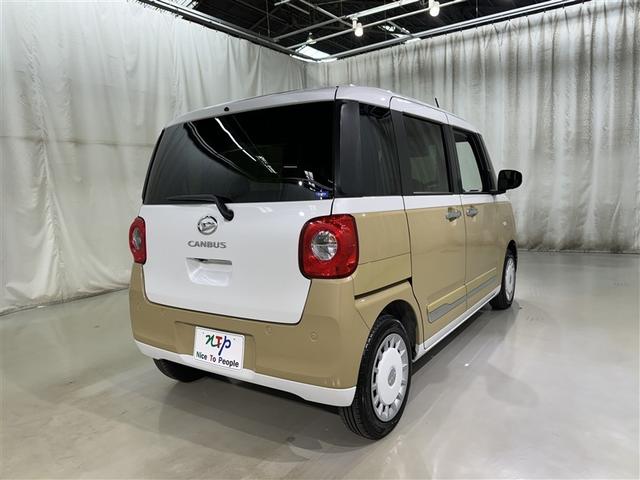 ムーヴキャンバス ストライプスG 衝突被害軽減システム メモリーナビ フルセグ バックカメラ ミュージックプレイヤー接続可 LEDヘッドランプ 両側電動スライド スマートキー キーレス アイドリングストップ(6枚目)