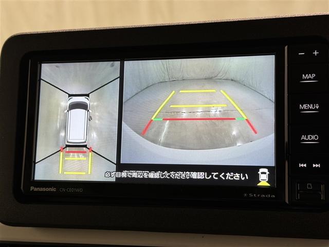 ムーヴキャンバス ストライプスG 衝突被害軽減システム メモリーナビ フルセグ バックカメラ ミュージックプレイヤー接続可 LEDヘッドランプ 両側電動スライド スマートキー キーレス アイドリングストップ(10枚目)