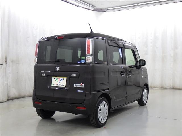 スペーシア ハイブリッドX 衝突被害軽減システム メモリーナビ フルセグ バックカメラ ETC ドラレコ CD ミュージックプレイヤー接続可 両側電動スライド スマートキー キーレス 4WD アイドリングストップ ハイブリッド(6枚目)