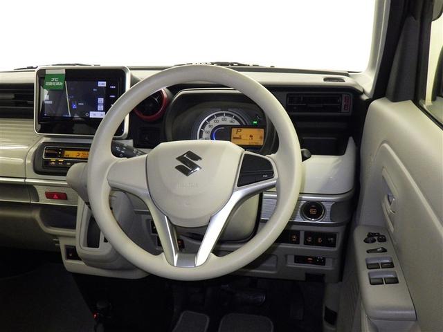 スペーシア ハイブリッドX 衝突被害軽減システム メモリーナビ フルセグ バックカメラ ETC ドラレコ CD ミュージックプレイヤー接続可 両側電動スライド スマートキー キーレス 4WD アイドリングストップ ハイブリッド(8枚目)