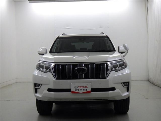 ランドクルーザープラド TX 衝突被害軽減システム メモリーナビ フルセグ バックカメラ ETC ドラレコ CD ミュージックプレイヤー接続可 サンルーフ オートクルーズコントロール LEDヘッドランプ 乗車定員7人 3列シート(4枚目)