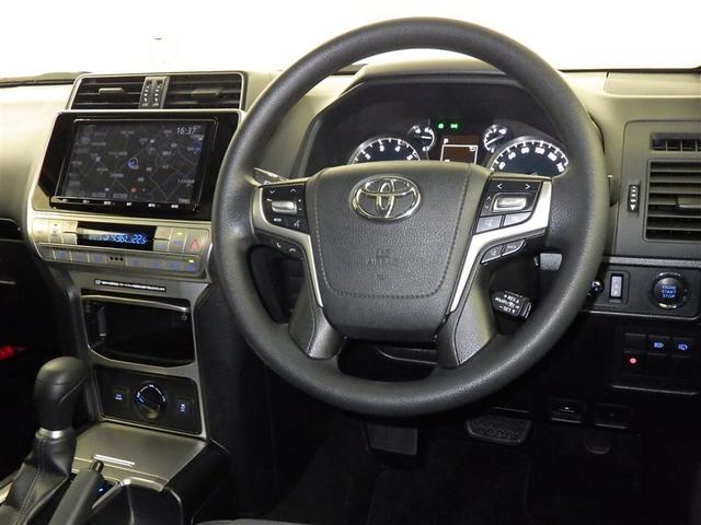 ランドクルーザープラド TX 衝突被害軽減システム メモリーナビ フルセグ バックカメラ ETC ドラレコ CD ミュージックプレイヤー接続可 サンルーフ オートクルーズコントロール LEDヘッドランプ 乗車定員7人 3列シート(9枚目)