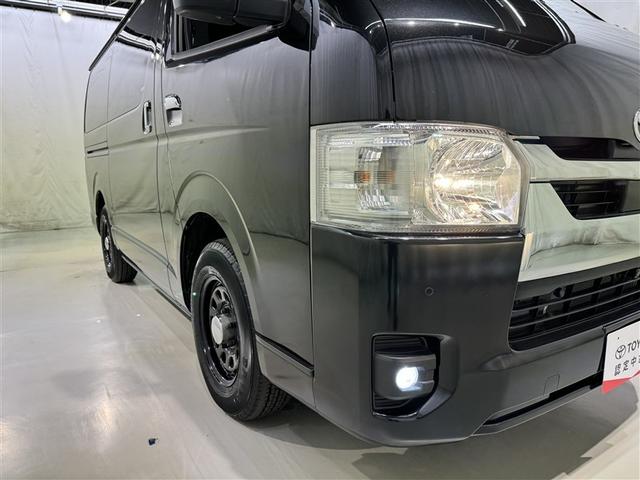 ハイエースバン ロングスーパーＧＬ　衝突被害軽減システム　メモリーナビ　フルセグ　バックカメラ　ＥＴＣ　ドラレコ　ＣＤ　ミュージックプレイヤー接続可　後席モニター　両側電動スライド　スマートキー　キーレス（7枚目）