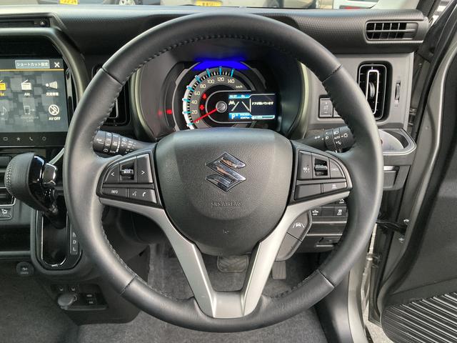 ハスラー タフワイルド　３型　　９インチメモリーナビ＆全方位カメラ　スズキコネクト対応車　デュアルカメラブレーキサポート　３６０度プレミアムＵＶ＆ＩＲカットガラス　ナノイーＸ搭載フルオートエアコン　ＬＥＤヘッドランプ　１５インチアルミホイール（12枚目）