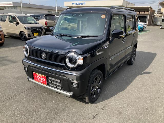 ハスラー タフワイルド　３型　９インチナビ・全方位モニター装着車　スズキコネクト対応車・３６０度プレミアムＵＶ＆ＩＲカットガラス・ＬＥＤヘッドランプ・フォグランプ・１５インチブラックアルミ・ナノイーＸ搭載オートエアコン・ルーフレール（10枚目）