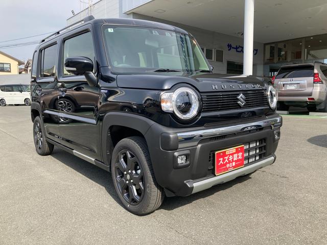 ハスラー タフワイルド　３型　９インチナビ・全方位モニター装着車　スズキコネクト対応車・３６０度プレミアムＵＶ＆ＩＲカットガラス・ＬＥＤヘッドランプ・フォグランプ・１５インチブラックアルミ・ナノイーＸ搭載オートエアコン・ルーフレール（12枚目）