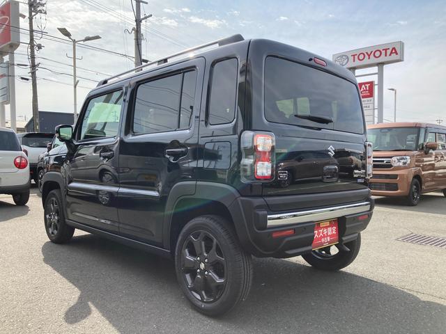 ハスラー タフワイルド　３型　９インチナビ・全方位モニター装着車　スズキコネクト対応車・３６０度プレミアムＵＶ＆ＩＲカットガラス・ＬＥＤヘッドランプ・フォグランプ・１５インチブラックアルミ・ナノイーＸ搭載オートエアコン・ルーフレール（16枚目）