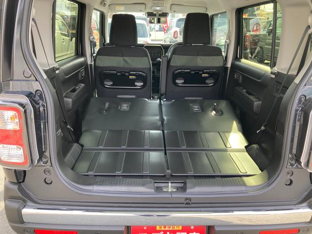 ハスラー タフワイルド　３型　９インチナビ・全方位モニター装着車　スズキコネクト対応車・３６０度プレミアムＵＶ＆ＩＲカットガラス・ＬＥＤヘッドランプ・フォグランプ・１５インチブラックアルミ・ナノイーＸ搭載オートエアコン・ルーフレール（50枚目）