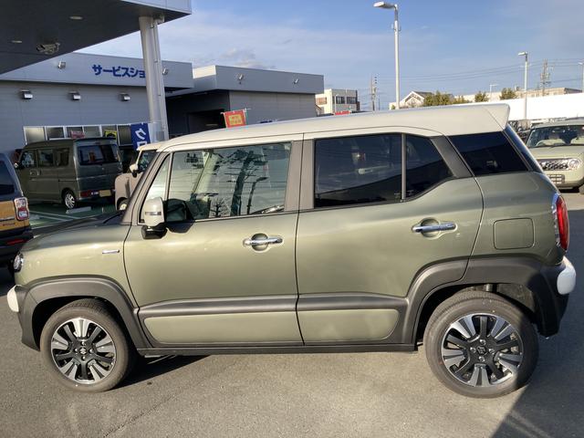 クロスビー ＨＹＢＲＩＤ　ＭＺ　４型　　全方位カメラ　１．０Ｌターボ　デュアルカメラブレーキサポート　全方位モニター用カメラ装着　アダプティブクルーズコントロール　ＬＥＤヘッドランプ　ＬＥＤフォグランプ　１６インチアルミホイール（50枚目）