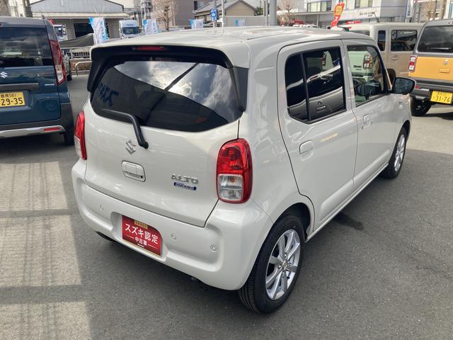 アルト ＨＹＢＲＩＤ　Ｘ　３型　　　　ＬＥＤヘッドライト　デュアルセンサブレーキサポートＩＩ　スズキコネクト対応　全方位モニター用カメラ　１４インチアルミホイール　ヘッドアップディスプレイ　オートライト　ＵＳＢ電源ソケット（14枚目）