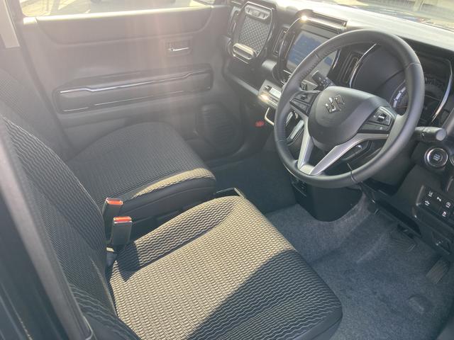 ハスラー ＨＹＢＲＩＤ　Ｘ　３型　　９インチナビ＆全方位カメラ　スズキコネクト対応車　デュアルカメラブレーキサポート　３６０度プレミアムＵＶ＆ＩＲカットガラス　ナノイーＸ搭載フルオートエアコン　ＬＥＤヘッドランプ　１５インチアルミホイール（6枚目）