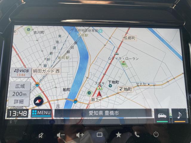 ハスラー ＨＹＢＲＩＤ　Ｘ　３型　　９インチナビ＆全方位カメラ　スズキコネクト対応車　デュアルカメラブレーキサポート　３６０度プレミアムＵＶ＆ＩＲカットガラス　ナノイーＸ搭載フルオートエアコン　ＬＥＤヘッドランプ　１５インチアルミホイール（8枚目）