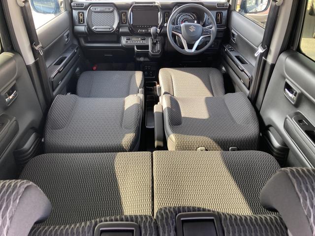 ハスラー ＨＹＢＲＩＤ　Ｘ　３型　　９インチナビ＆全方位カメラ　スズキコネクト対応車　デュアルカメラブレーキサポート　３６０度プレミアムＵＶ＆ＩＲカットガラス　ナノイーＸ搭載フルオートエアコン　ＬＥＤヘッドランプ　１５インチアルミホイール（35枚目）