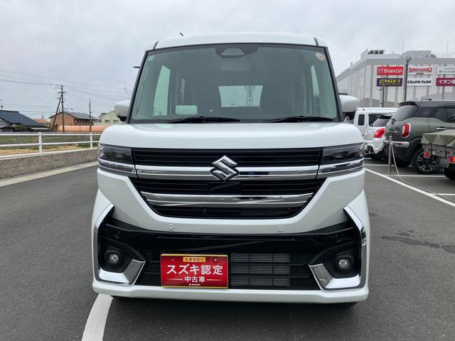 スペーシアカスタム カスタム HYBRID XS 全方位C 純正ナビ ☆先行車発進・信号切り替わりお知らせ機能☆前後誤発進抑制装置☆前後パーキングセンサー☆クルーズコントロール☆車線維持支援・逸脱抑制機能☆車線逸脱・ふらつき警報☆オートライト☆ヘッドアップディスプレイ☆(2枚目)