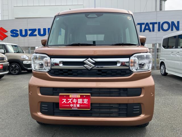 スペーシア ＨＹＢＲＩＤ　Ｇ　純正オプション８インチナビ　☆先行車発進・信号切り替わりお知らせ機能☆前後誤発進抑制装置☆前後パーキングセンサー☆車線維持支援・逸脱抑制機能☆車線逸脱・ふらつき警報☆オートライト☆スマートキー☆純正ナビ☆（2枚目）