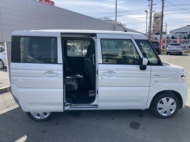 スペーシア ＨＹＢＲＩＤ　Ｘ　　９インチメモリーナビ＆全方位カメラ　デュアルセンサーブレーキサポートＩＩ　スズキコネクト対応　両側電動スライドドア　ＬＥＤヘッドランプ　オートライト　シートヒーター　スリムサーキュレーター（3枚目）