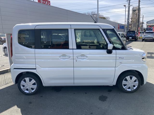 スペーシア ＨＹＢＲＩＤ　Ｘ　　９インチメモリーナビ＆全方位カメラ　デュアルセンサーブレーキサポートＩＩ　スズキコネクト対応　両側電動スライドドア　ＬＥＤヘッドランプ　オートライト　シートヒーター　スリムサーキュレーター（55枚目）