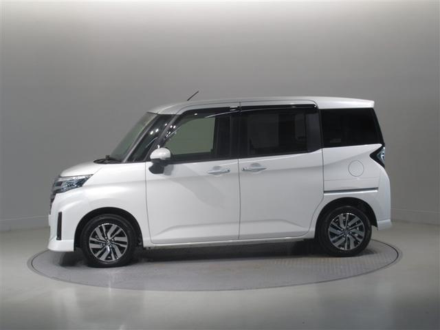 ルーミー カスタムＧ　衝突被害軽減システム　メモリーナビ　フルセグ　バックカメラ　ＥＴＣ　ＣＤ　ミュージックプレイヤー接続可　ＤＶＤ再生　オートクルーズコントロール　ＬＥＤヘッドランプ　両側電動スライド　スマートキー（3枚目）