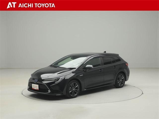 カローラツーリング ハイブリッド　ダブルバイビー　追突軽減ブレーキ　バックモニタ　ＤＶＤ　横滑防止　スマキー　ＬＥＤライト　デュアルエアバッグ　エアコン　オートクルーズ　サイドエアバッグ　ＥＴＣ付　ナビ　ＰＳ　キーフリー　ＡＢＳ　エアバック　ワンオナ（2枚目）