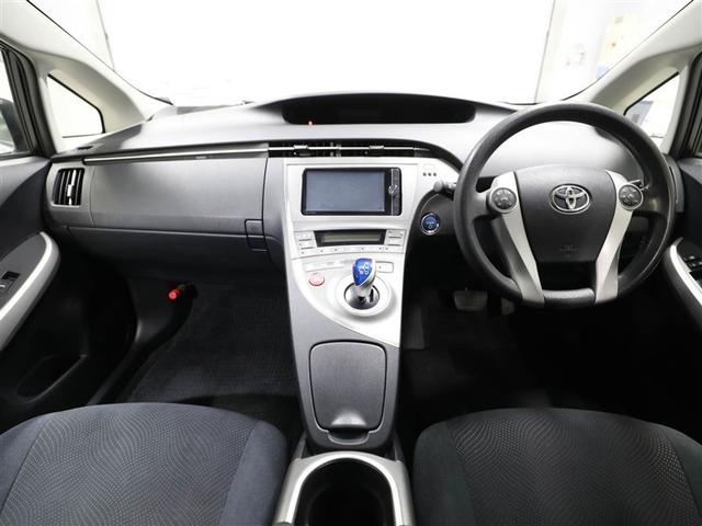 プリウス Ｓ　Ｂモニタ－　フルセグ地デジ　ＡＵＸ接続可　インテリキー　デュアルエアバック　エアＢ　イモビライザー　ＤＶＤ再生可能　ワンオーナー車　ナビＴＶ　ＡＵＴＯエアコン　横スベリ防止　アルミホイール　ＥＴＣ装備（18枚目）