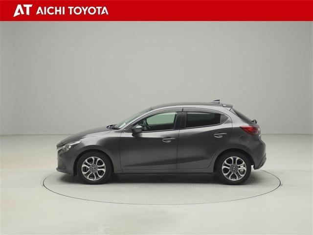 デミオ １５Ｓツーリング　Ｌパッケージ　ＬＥＤ　衝突軽減ブレーキ　バックカメラ　アイドリングストップ　ナビＴＶ　フルセグ　スマートキー　ＥＴＣ　オートエアコン　ミュージックプレイヤー接続可　ＤＶＤ再生可（3枚目）