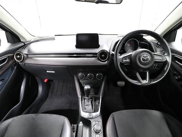 デミオ １５Ｓツーリング　Ｌパッケージ　ＬＥＤ　衝突軽減ブレーキ　バックカメラ　アイドリングストップ　ナビＴＶ　フルセグ　スマートキー　ＥＴＣ　オートエアコン　ミュージックプレイヤー接続可　ＤＶＤ再生可（18枚目）