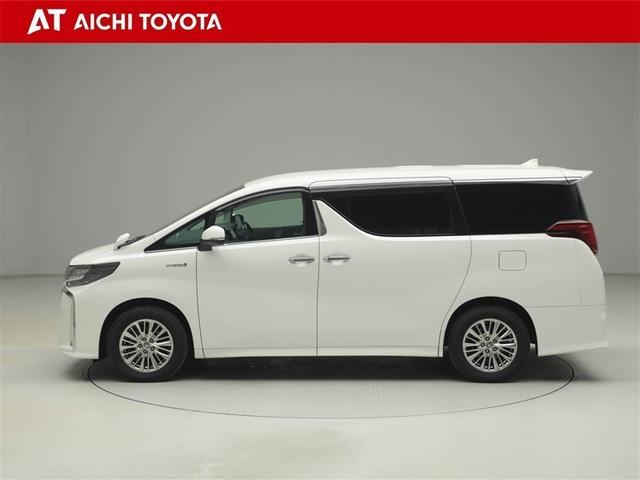 アルファードハイブリッド ＳＲ　Ｃパッケージ　ワンオナ　バックモニター　オートエアコン　ＬＥＤ　横滑り防止機能　ＡＢＳ　イモビ　アルミ　ドライブレコーダー　ナビ＆ＴＶ　４ＷＤ　ミュージックプレイヤー接続可　３列シート　メモリーナビ　キーフリー（3枚目）