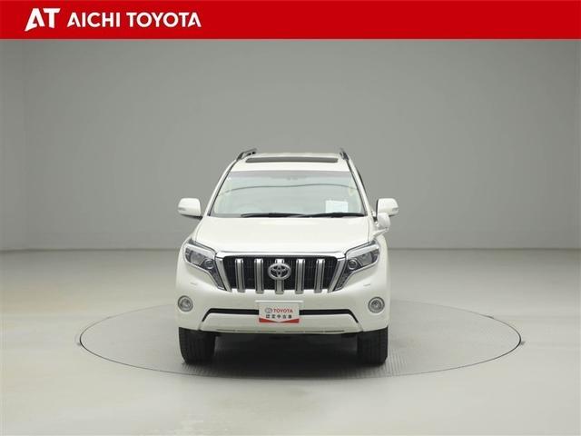 ランドクルーザープラド TX Lパッケージ リアカメラ 1オ-ナ- スマートキ 盗難防止 キーレスエントリー ETC装備 3列席 DVD再生可 エアコン LEDランプ レザー アルミホイール パートタイム4WD 横滑り防止システム フルTV(9枚目)