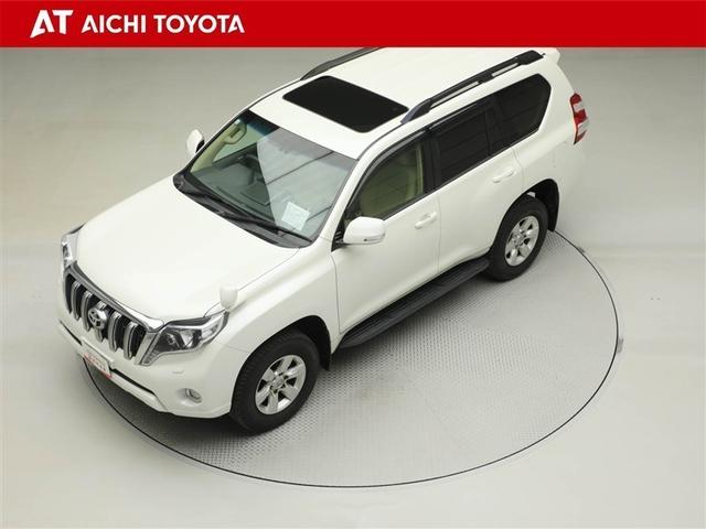 ランドクルーザープラド TX Lパッケージ リアカメラ 1オ-ナ- スマートキ 盗難防止 キーレスエントリー ETC装備 3列席 DVD再生可 エアコン LEDランプ レザー アルミホイール パートタイム4WD 横滑り防止システム フルTV(10枚目)