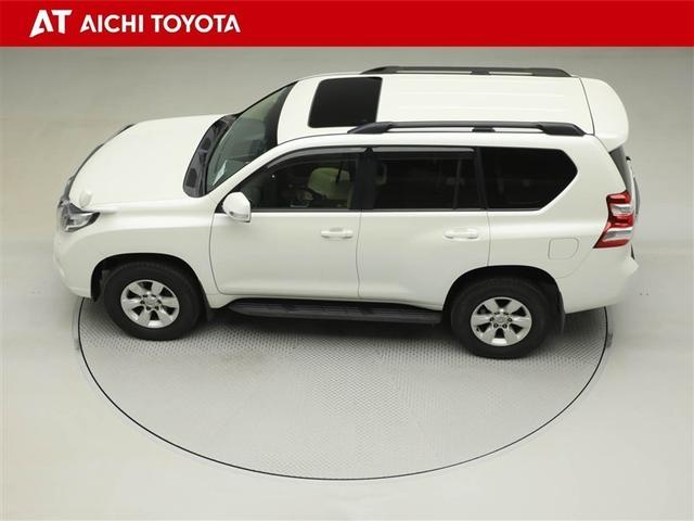 ランドクルーザープラド TX Lパッケージ リアカメラ 1オ-ナ- スマートキ 盗難防止 キーレスエントリー ETC装備 3列席 DVD再生可 エアコン LEDランプ レザー アルミホイール パートタイム4WD 横滑り防止システム フルTV(11枚目)