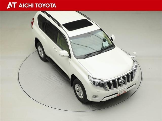 ランドクルーザープラド TX Lパッケージ リアカメラ 1オ-ナ- スマートキ 盗難防止 キーレスエントリー ETC装備 3列席 DVD再生可 エアコン LEDランプ レザー アルミホイール パートタイム4WD 横滑り防止システム フルTV(16枚目)