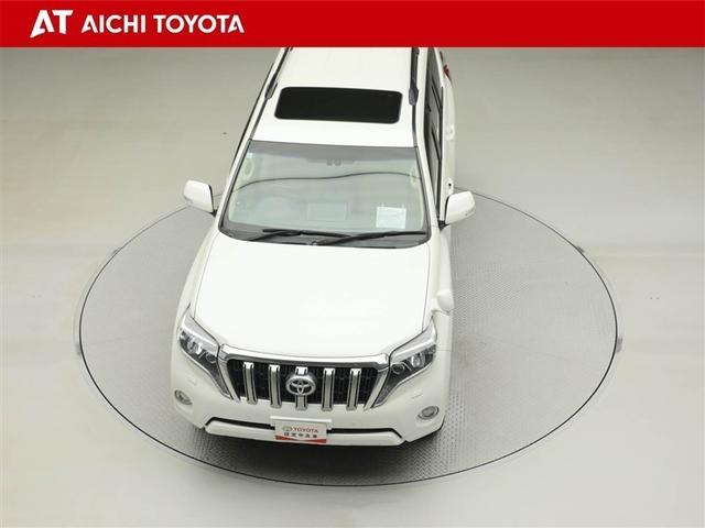 ランドクルーザープラド TX Lパッケージ リアカメラ 1オ-ナ- スマートキ 盗難防止 キーレスエントリー ETC装備 3列席 DVD再生可 エアコン LEDランプ レザー アルミホイール パートタイム4WD 横滑り防止システム フルTV(17枚目)