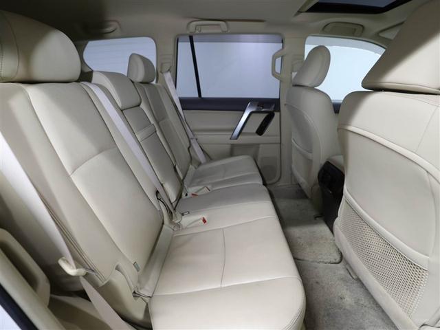 ランドクルーザープラド TX Lパッケージ リアカメラ 1オ-ナ- スマートキ 盗難防止 キーレスエントリー ETC装備 3列席 DVD再生可 エアコン LEDランプ レザー アルミホイール パートタイム4WD 横滑り防止システム フルTV(20枚目)