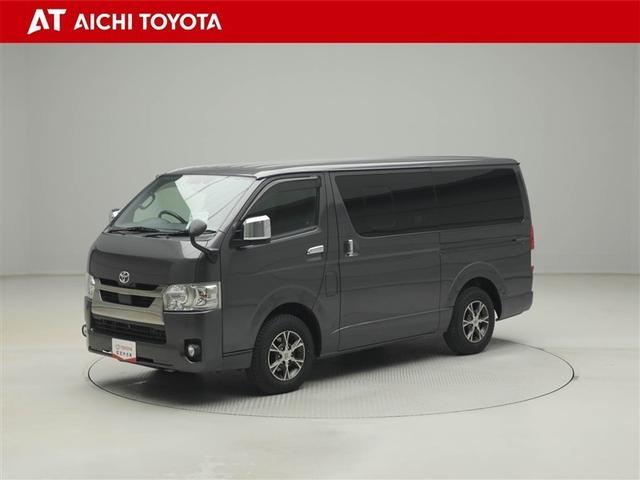 ハイエースバン スーパーＧＬ　ダークプライム　スマートキープッシュスタート　リアカメラ　ダブルエアコン　横滑り防止機能　衝突軽減　エアコン　ＬＥＤライト　１００Ｖ電源　パワーウインドウ　エアバッグ　ＡＢＳ　助手席エアバック　ワンオーナー　キーレス（2枚目）