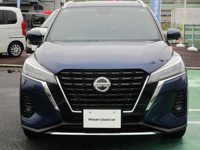 キックス 1.2 X (e-POWER) ナビ&TV 寒冷地仕様 追従クルコン スマートキー LEDヘッド レーンアシスト パワーステアリング ドライブレコーダー ETC 整備記録簿有 メモリーナビ サイドエアバッグ アルミ AAC キーレス(5枚目)