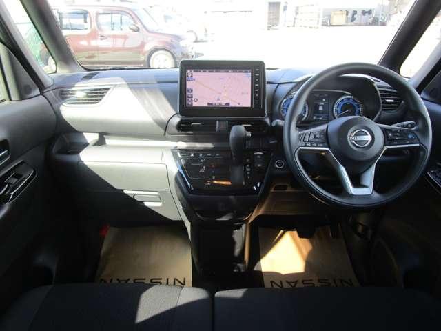 ルークス 660 ハイウェイスターX プロパイロット エディション フロント+室内ドラレコ ETC 左右パワースライドドア アイドリング パノラマモニター 助手席エアバッグ 衝突軽減ブレーキ PW ナビ&TV 1セグ LEDヘッドライト LDW スマートキー ETC ドライブレコーダー PS AAC(3枚目)