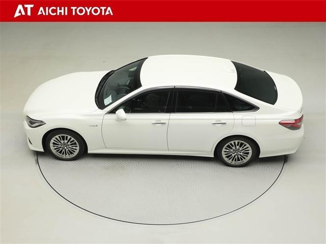 クラウンハイブリッド S エレガンススタイル 衝突軽減ブレーキ LEDライト バックカメラ クルコン ETC パワーシート DVD再生 ドラレコ メモリーナビ ミュージックプレイヤー接続可 アルミホイール スマートキー ナビTV オートエアコン(11枚目)