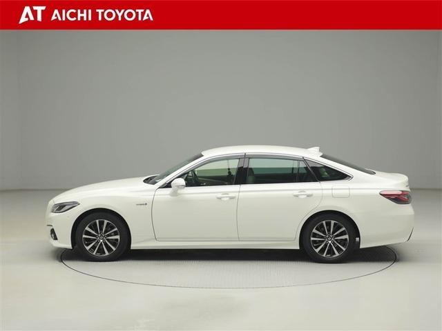 クラウンハイブリッド S Cパッケージ 衝突軽減B 盗難防止システム ワンオーナ エアバッグ クルコン Bカメラ LEDヘッドライト フルセグTV スマートキー&プッシュスタート パワーシート メモリーナビゲーション ETC付 アルミ(3枚目)