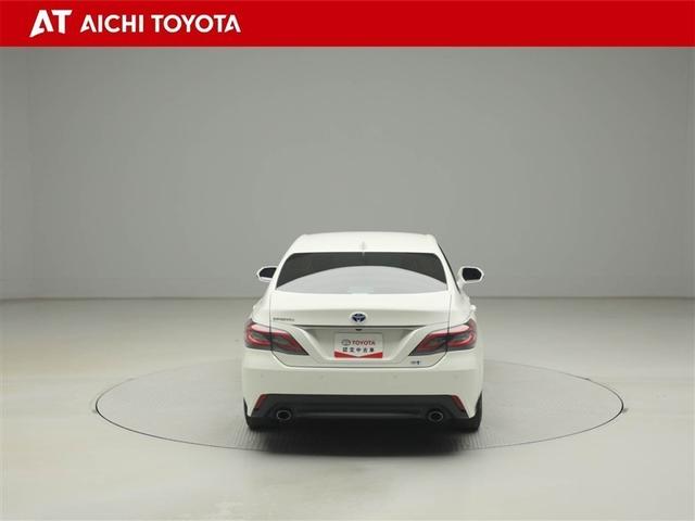 クラウンハイブリッド S スポーツスタイル インテリジェントクリアランスソナー Bモニ AAC エアバッグ DVD再生 メモリーナビ ドライブレコーダー 助手席エアバッグ ナビ ETC パワーシート 横滑り防止装置 スマートキー アルミホイール(5枚目)