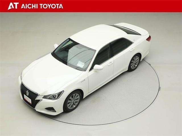 クラウンハイブリッド アスリート　エアバッグ　横滑り防止　ＡＣ　１オーナー　ＡＢＳ　キーフリー　スマートキー＆プッシュスタート　パワステ　オートクルーズ　ミュージックプレイヤー接続可　メモリーナビ　イモビライザー　サイドエアバッグ（10枚目）