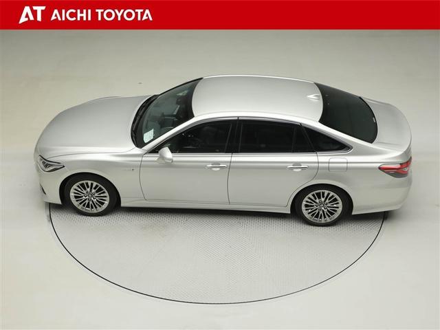 クラウンハイブリッド G 1オーナー 本革シート アルミ LEDヘッド キーフリー 横滑り防止機能 DVD ETC オートエアコン AUX ABS メモリナビ 盗難防止装置 エアバッグ オートクルーズコントロール ナビTV(11枚目)