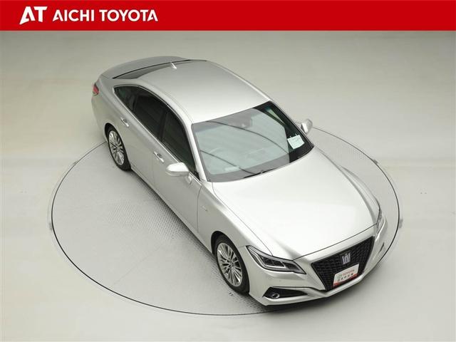 クラウンハイブリッド G 1オーナー 本革シート アルミ LEDヘッド キーフリー 横滑り防止機能 DVD ETC オートエアコン AUX ABS メモリナビ 盗難防止装置 エアバッグ オートクルーズコントロール ナビTV(16枚目)